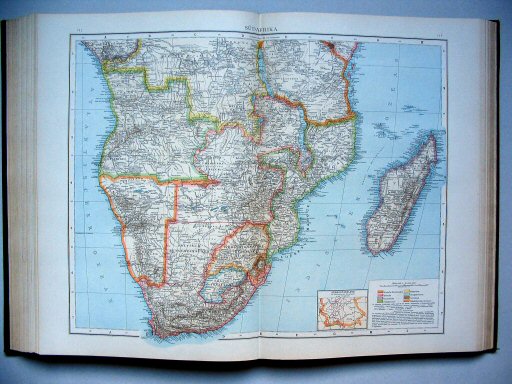 Andrees Handatlas 1893
117.118. Südafrika
Zuid-Afrika / South Africa