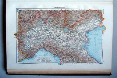 Andrees Handatlas 1896-97
82. Oberitalien
Noord-Italië / Northern Italy