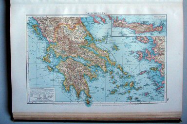 Andrees Handatlas 1896-97
86. Griechenland
Griekenland / Greece