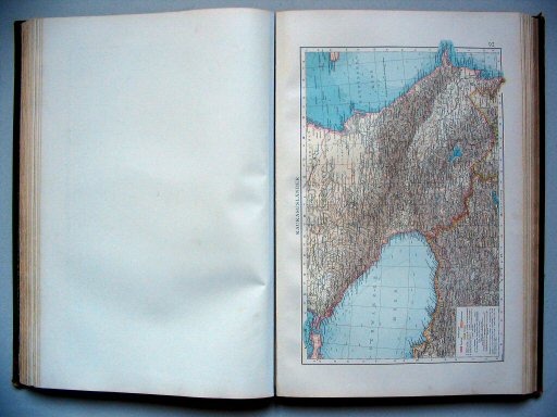 Andrees Handatlas 1896-97
92. Kaukasusländer
Kaukasus / Caucasus