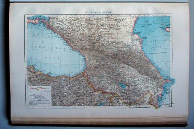 Andrees Handatlas 1893
92. Kaukasusländer
Kaukasus / Caucasus