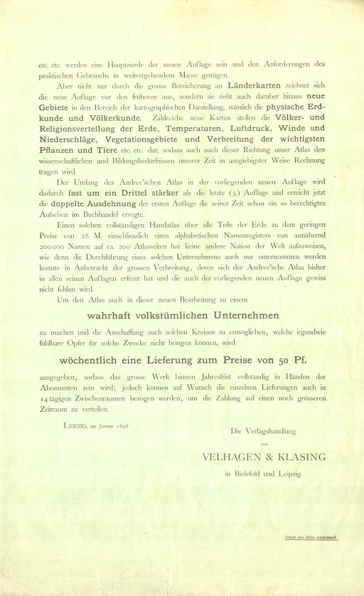 Andrees Handatlas 1899
Omslag eerste aflevering, blz. 3 / Cover of first installment, p. 3