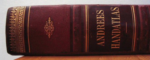 Andrees Handatlas 1899
Rug / Spine