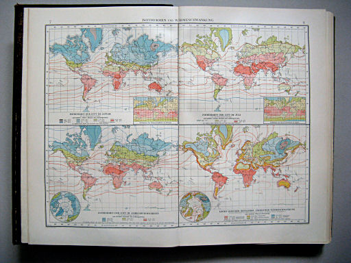 Andrees Handatlas 1899
7.8. Isothermen und Wärmeschwankung