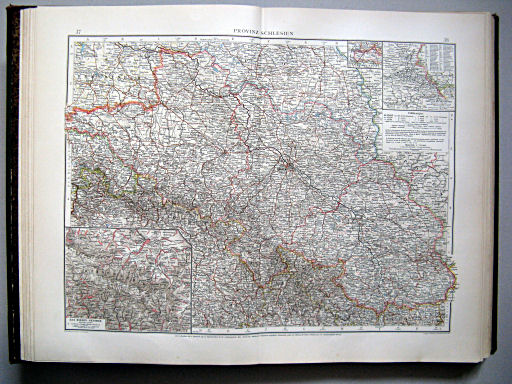 Andrees Handatlas 1899
37.38. Provinz Schlesien