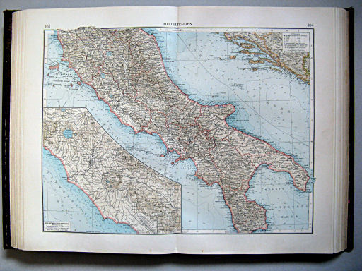 Andrees Handatlas 1899
103.104. Mittelitalien