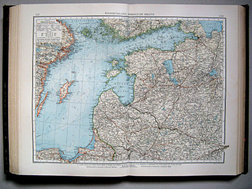 Andrees Handatlas 1899
117.118. Westrussland, nördliche Hälfte