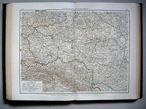 Andrees Handatlas 1899
119.120. Westrussland, südliche Hälfte