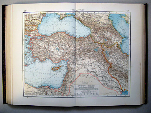 Andrees Handatlas 1899
127.128. Asiatische Türkei