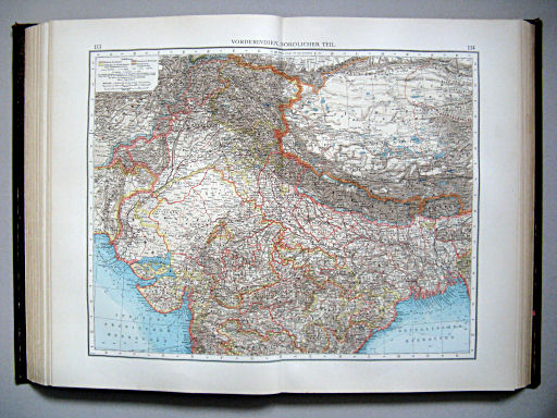 Andrees Handatlas 1899
133.134. Vorderindien, nördlicher Teil