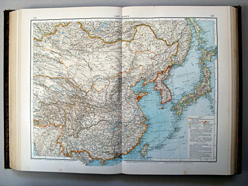 Andrees Handatlas 1899
139.140. Ost-Asien