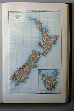 Andrees Handatlas 1899
183. Neuseeland und Tasmanien