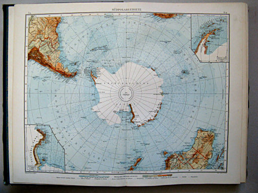 Andrees Handatlas 1904
5a.6a. Südpolargebiete