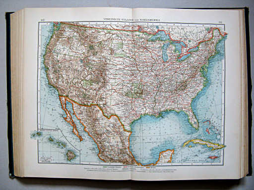 Andrees Handatlas 1904
160.161. Vereinigte Staaten von Nordamerika