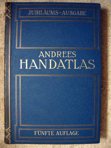 Andrees Handatlas 1907
Voorkant band
