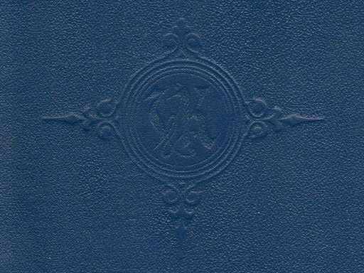 Andrees Handatlas 1907
Achterkant band: vignet