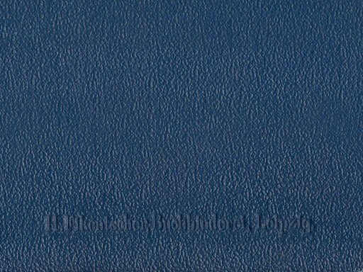 Andrees Handatlas 1907
Achterkant band: naam boekbinder