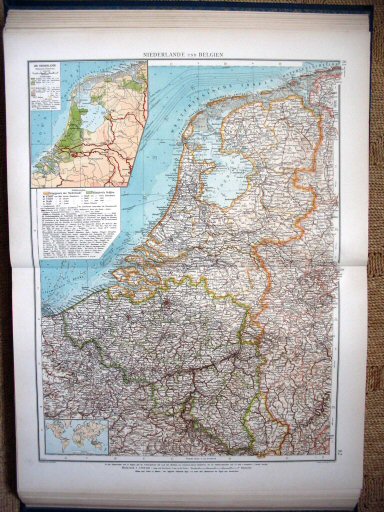 Andrees Handatlas 1907
Nederland en België (kaart 81.82)