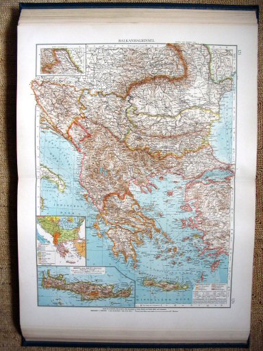 Andrees Handatlas 1907
Balkan (kaart 125.126)