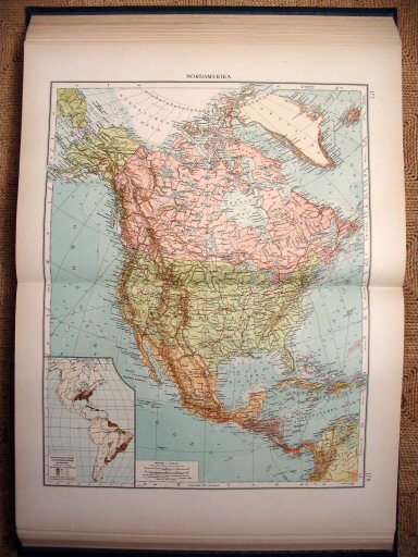 Andrees Handatlas 1907
Noord-Amerika (kaart 177.178)
