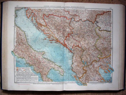 Andrees Handatlas 1913
Balkan, west (kaart 127.128)