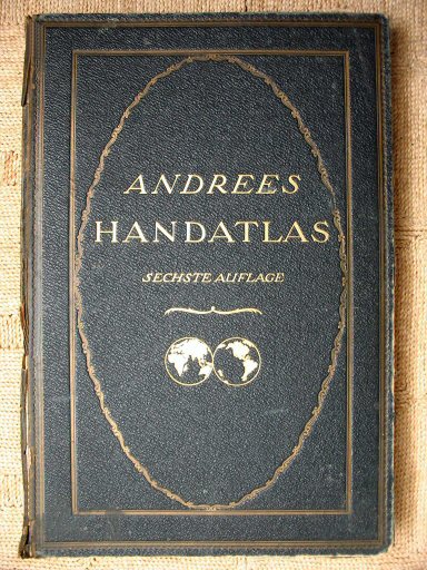 Andrees Handatlas 1914
Voorkant band