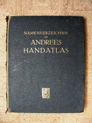 Andrees Handatlas 1914
Registerband