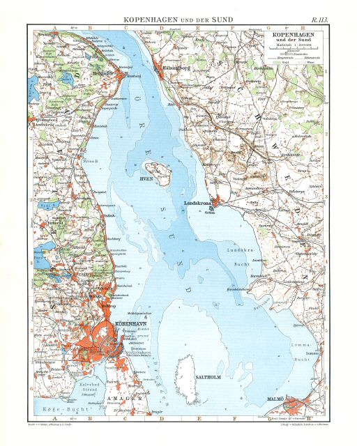 Andrees Handatlas 1914
Kopenhagen (kaart R.113)