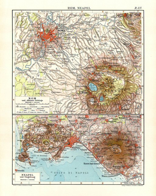 Andrees Handatlas 1914
Rome, Napels (kaart R.127)