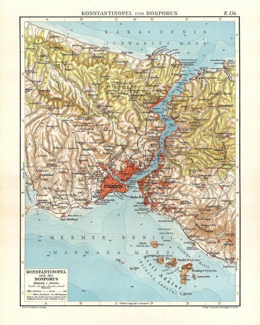 Andrees Handatlas 1914
Konstantinopel (kaart R.136)