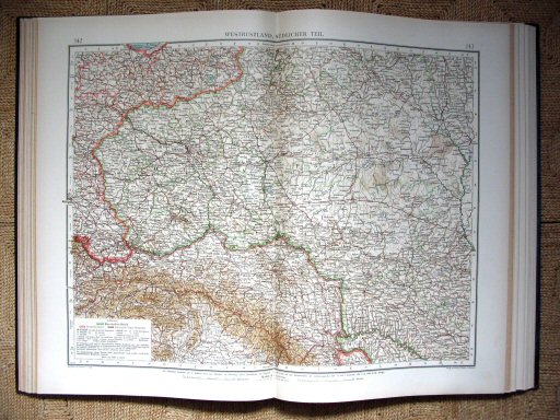 Andrees Handatlas 1914
West-Rusland, zuid (kaart 142.143)