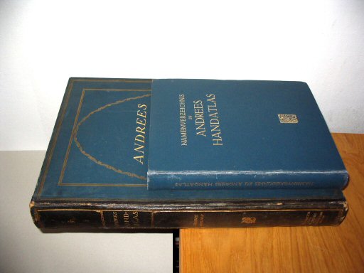 Andrees Handatlas 1921
Atlas en register