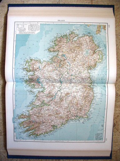 Andrees Handatlas 1921
Ierland (kaart 109.110)