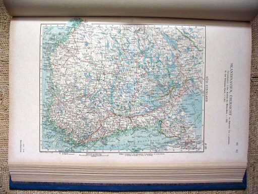Andrees Handatlas 1921
Zuid-Finland (kaart R.111)