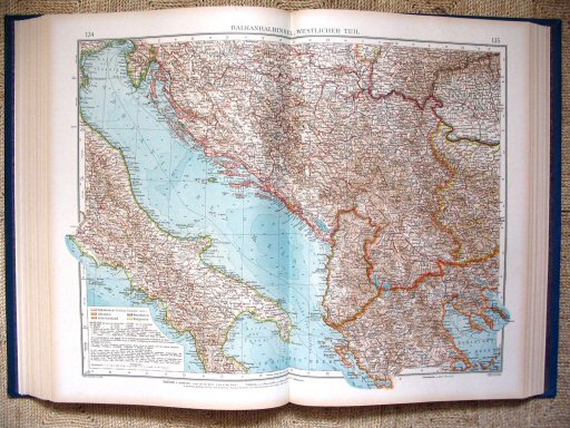 Andrees Handatlas 1921
Balkan, west (kaart 134.135)