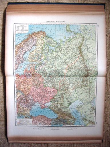 Andrees Handatlas 1921
Oost-Europa (kaart 138.139)