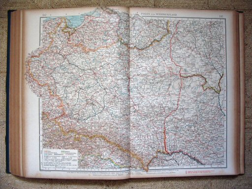 Andrees Handatlas 1921 (7.2. Auflage)
142.143. Polen und Westruszland