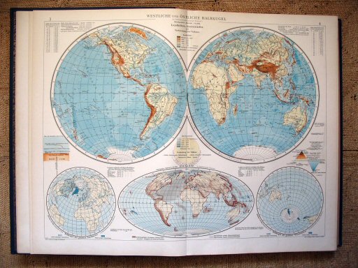 Andrees Handatlas 1930
3.4. Westliche und östliche Halbkugel