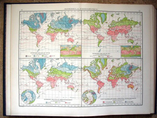 Andrees Handatlas 1930
11.12. Isothermen und Wärmeschwankung