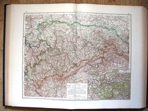 Andrees Handatlas 1930
53.54. Sachsen