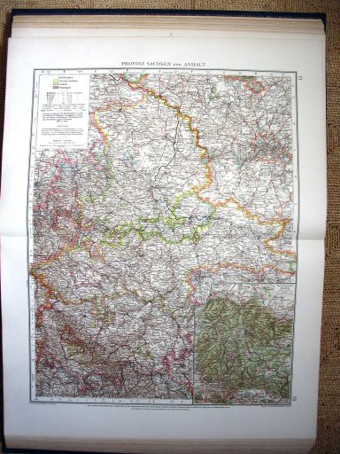 Andrees Handatlas 1930
57.58. Provinz Sachsen und Anhalt