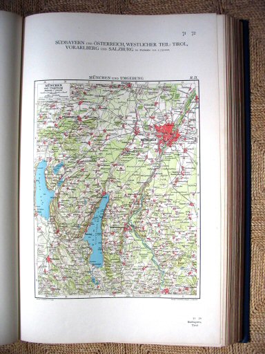 Andrees Handatlas 1930
R.71. München und Umgebung