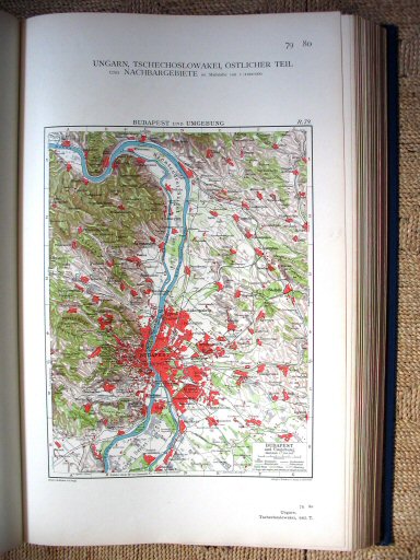 Andrees Handatlas 1930
R.79. Budapest und Umgebung