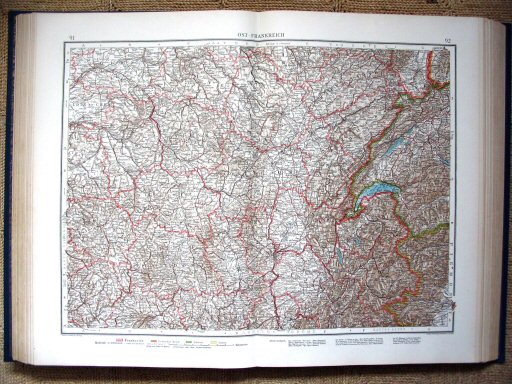 Andrees Handatlas 1930
91.92. Ost-Frankreich