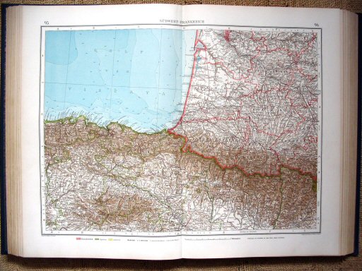 Andrees Handatlas 1930
95.96. Südwest-Frankreich
