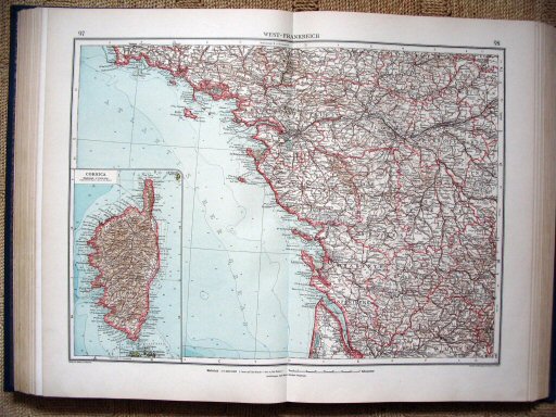 Andrees Handatlas 1930
97.98. West-Frankreich