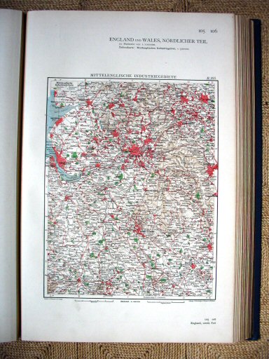 Andrees Handatlas 1930
R.105. Mittelenglische Industriegebiete