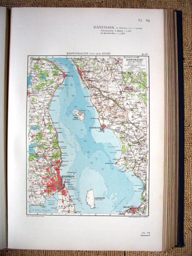 Andrees Handatlas 1930
R.113. Kopenhagen und der Sund