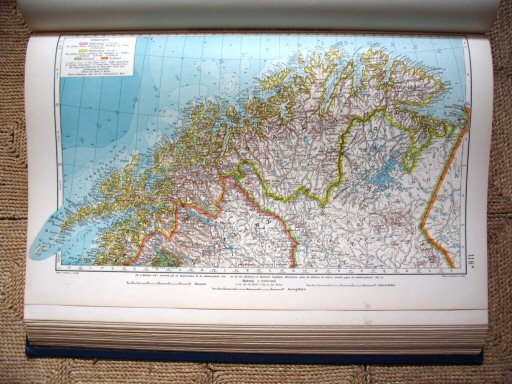 Andrees Handatlas 1930
118a. Schweden und Norwegen, nördlicher Teil