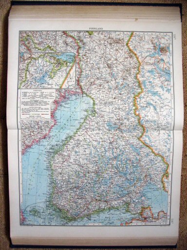 Andrees Handatlas 1930
118b.118c. Finnland